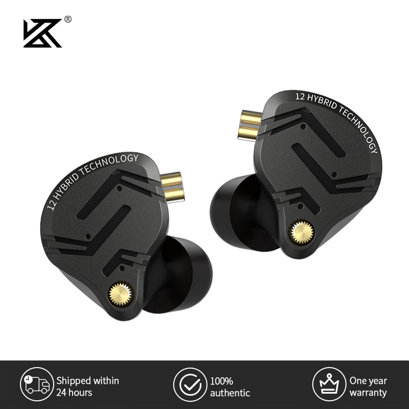 Audio Music Technology - KZ ZS12 PRO X Earphone Logam
