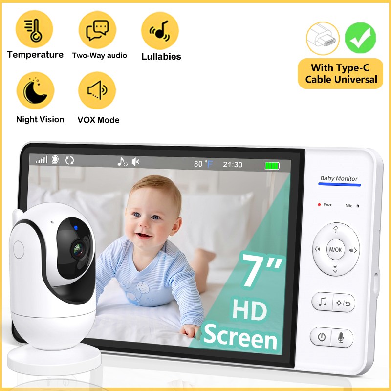Audio Music Video - Tidak Ada WiFi Monitor Bayi 7