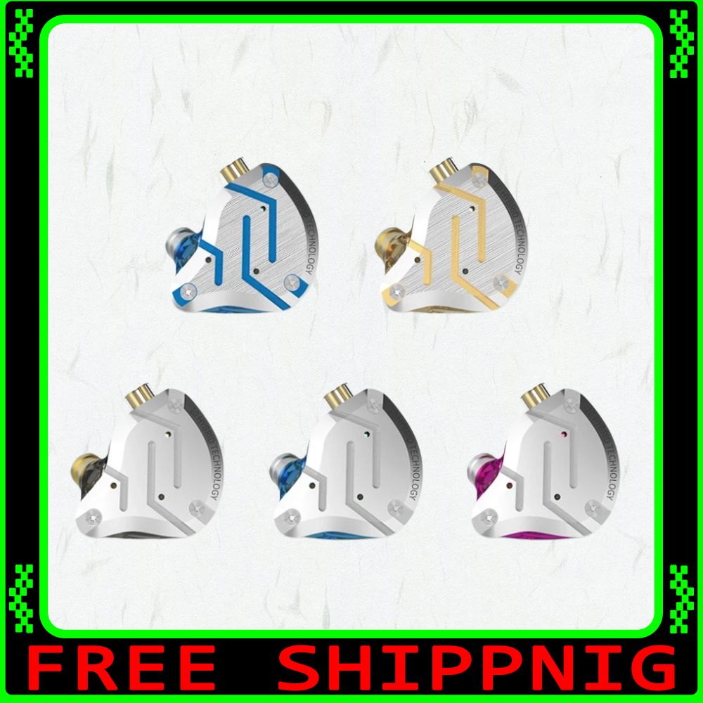 Audio Music Technology - KZ ZS10 Pro Earphone Metal Berkabel