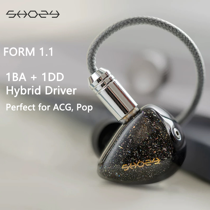 Audio Music Technology - Shozy Form 1.1 Hybrid IEM Earphone