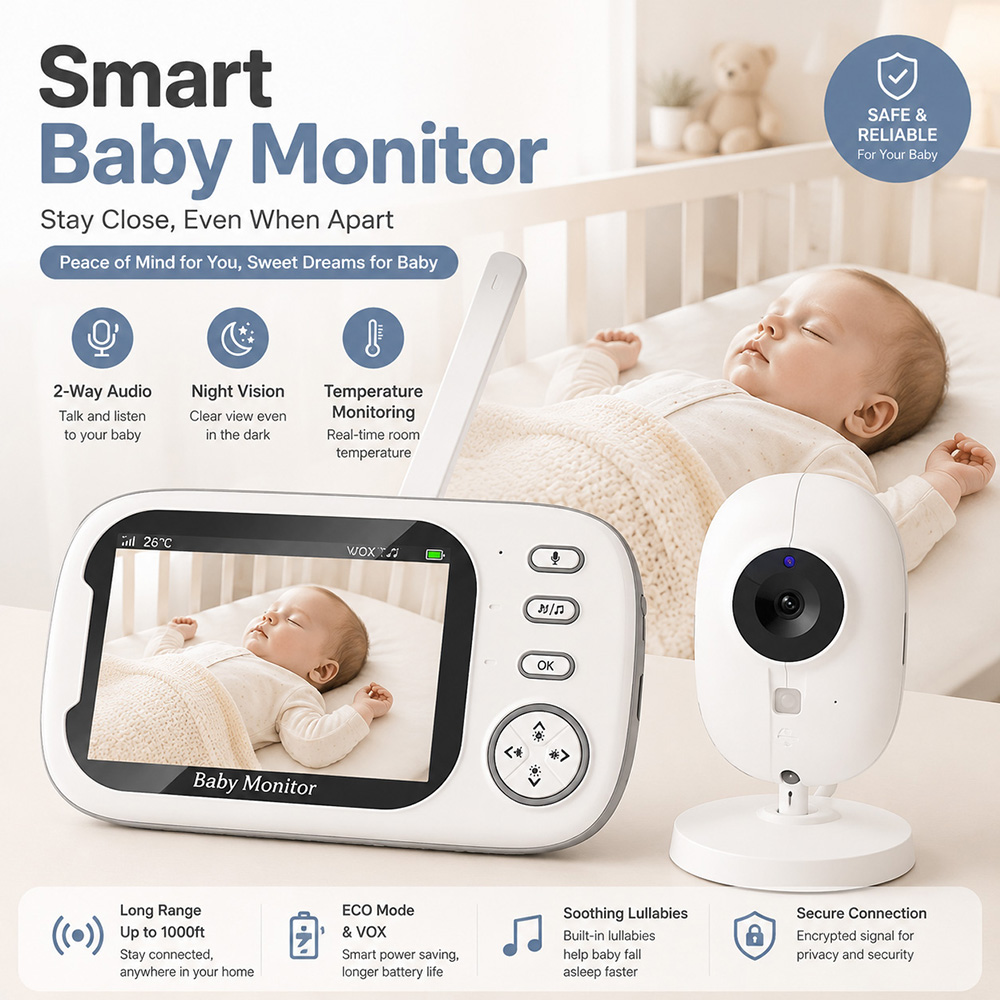 Audio Music Video - Monitor Bayi 3.5