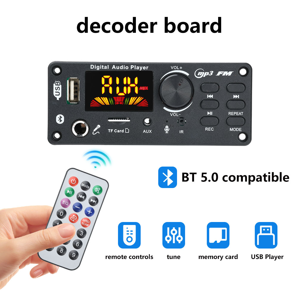 Audio Music Converter To Mp3 - DC 5-12V Modul Dekoder Audio MP3