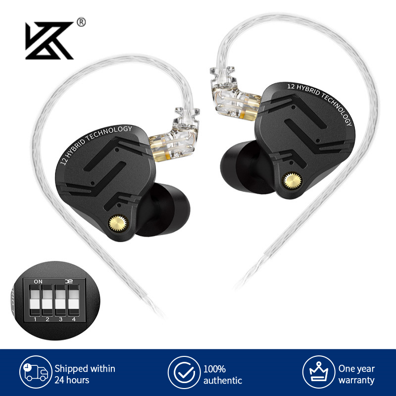 Audio Music Technology - KZ ZS12 PRO X Earphone Metal