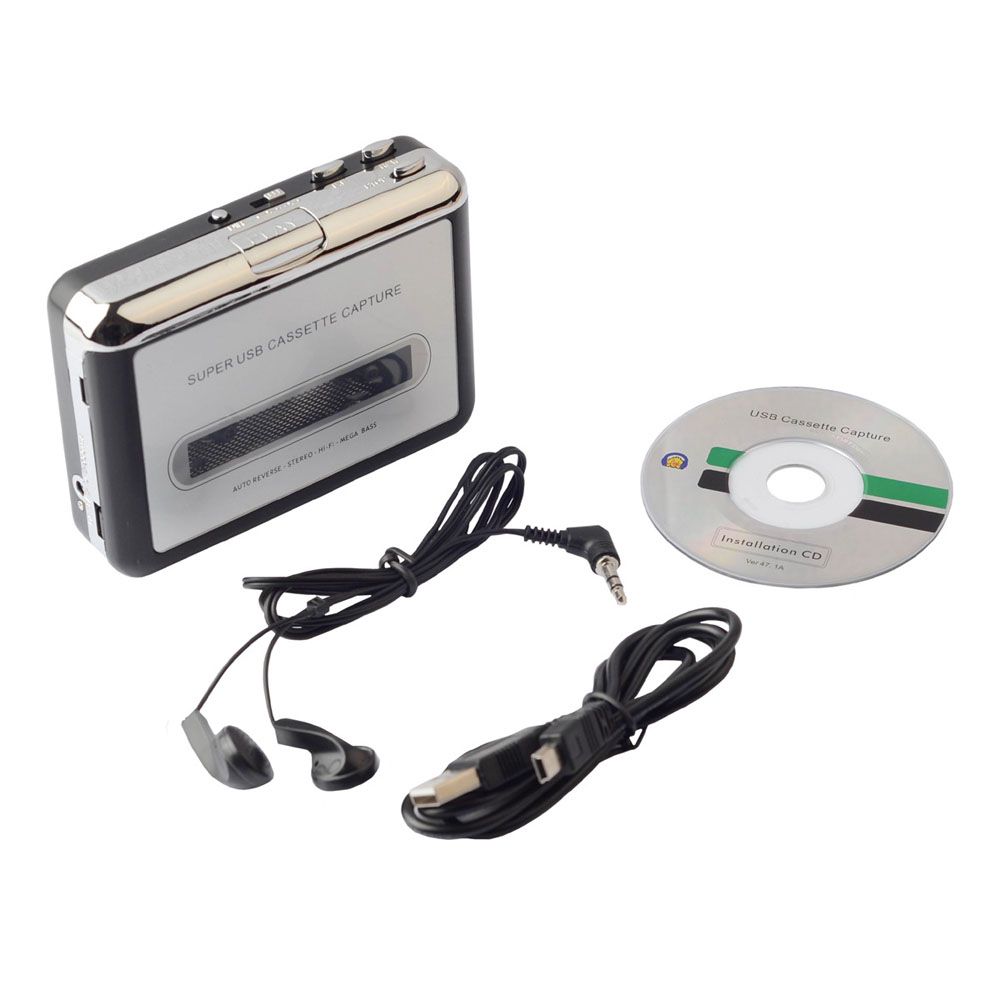 Perekam Kaset USB, Pemutar Mus - Audio Music Converter To Mp3 ulasan dan harga