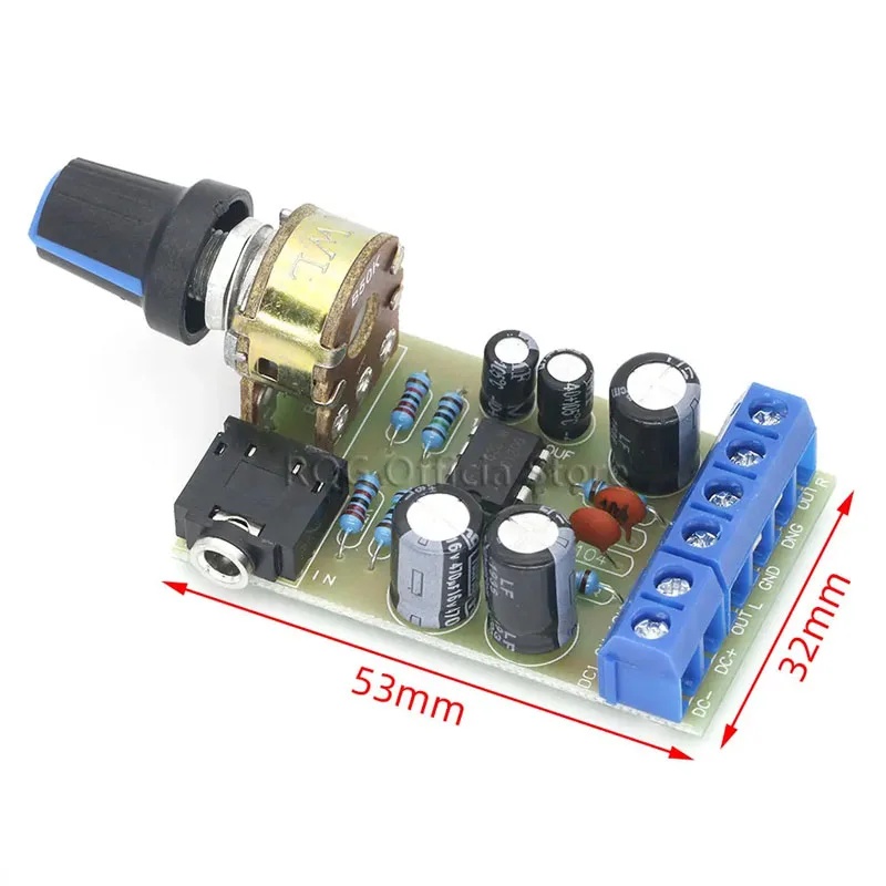 TDA2822 TDA2822M Papan Amplifi - Audio & Music Xbox ulasan dan harga