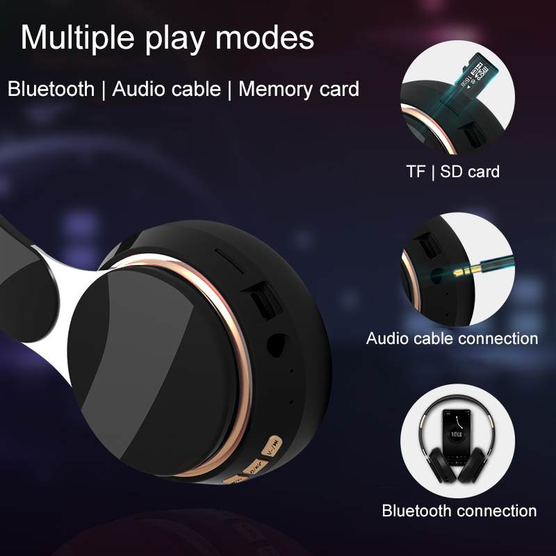 Headphone Headset Nirkabel Blu - Audio Music Technology ulasan dan harga