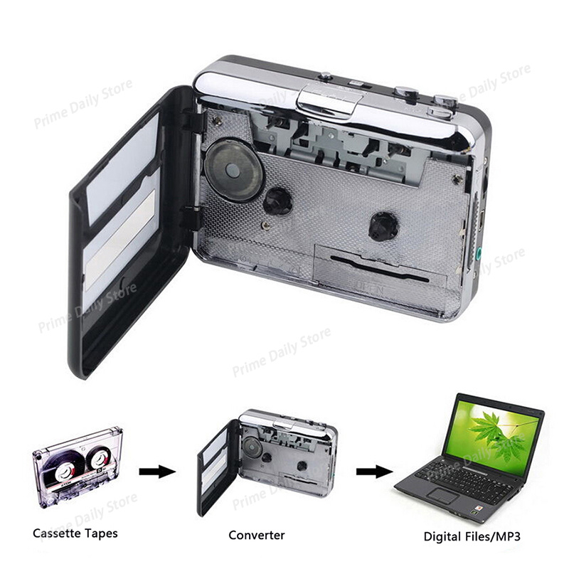 Pemutar Radio Kaset USB Portab - Audio Music Converter To Mp3 ulasan dan harga