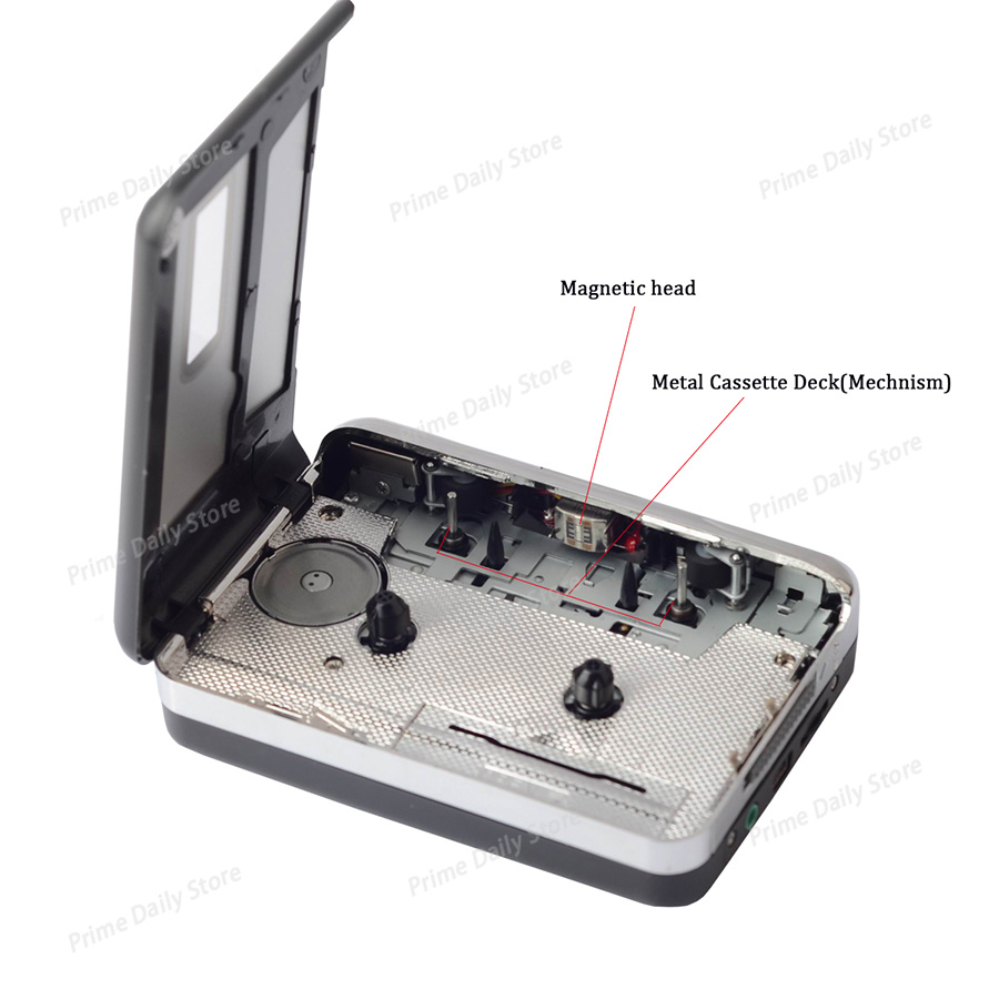 Pemutar Radio Kaset USB Portab - Audio Music Converter To Mp3 ulasan dan harga