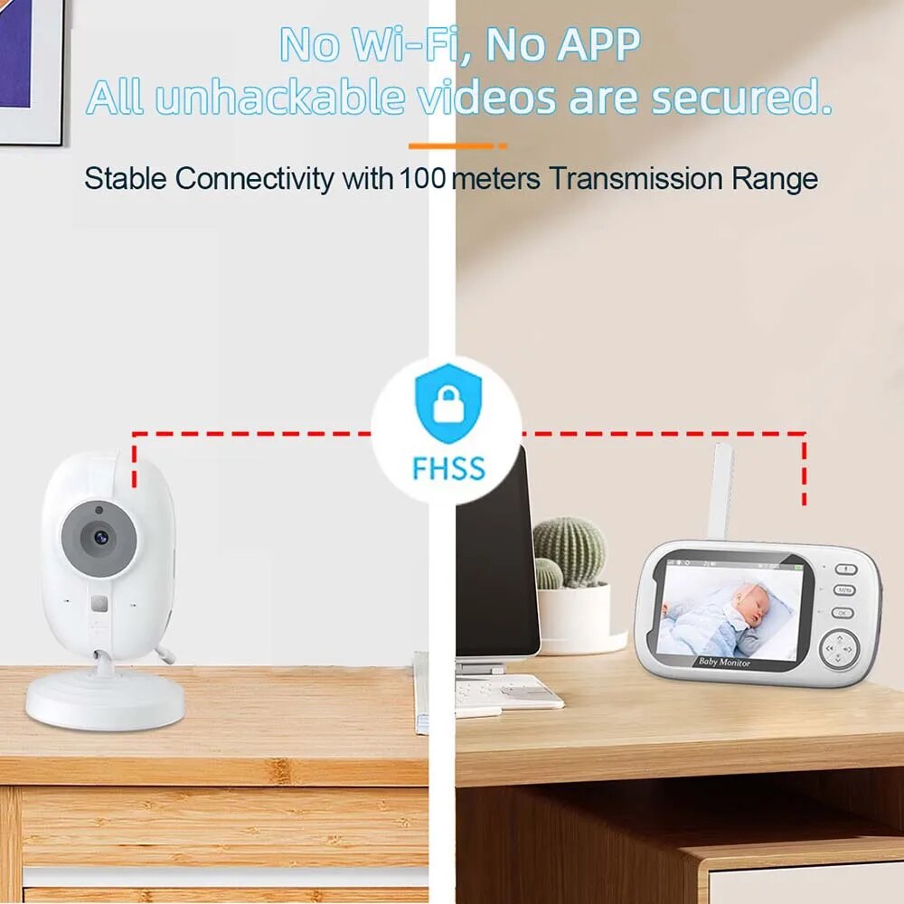 Monitor bayi Video 3.5 inci, A - Audio Music Video ulasan dan harga