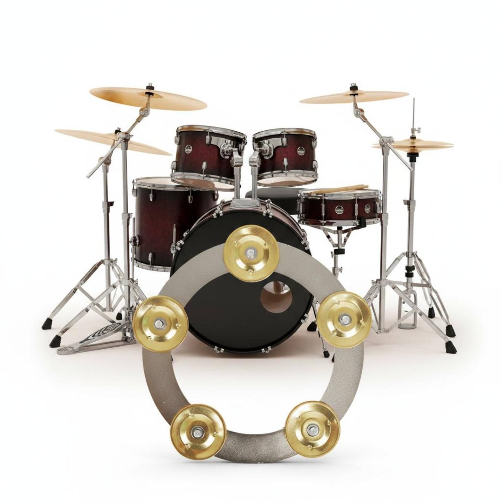 Cymbal Band Stainless Steel Ch - Cymbal Hi Hat ulasan dan harga