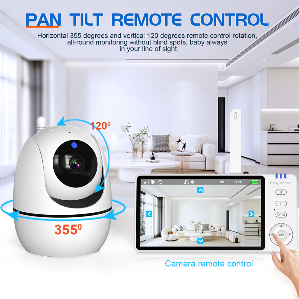 Monitor Bayi Video dengan Kame - Audio Music Video ulasan dan harga