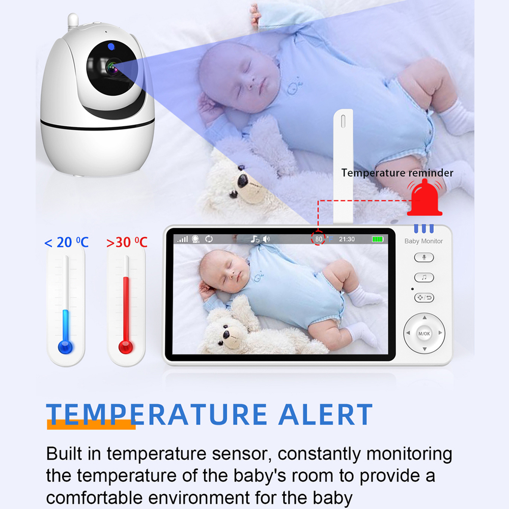 Monitor Bayi Video dengan Kame - Audio Music Video ulasan dan harga