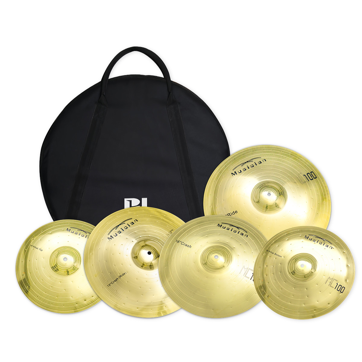 Paket Simbal PD Mc100 Bronze 1 - Cymbal Hi Hat ulasan dan harga