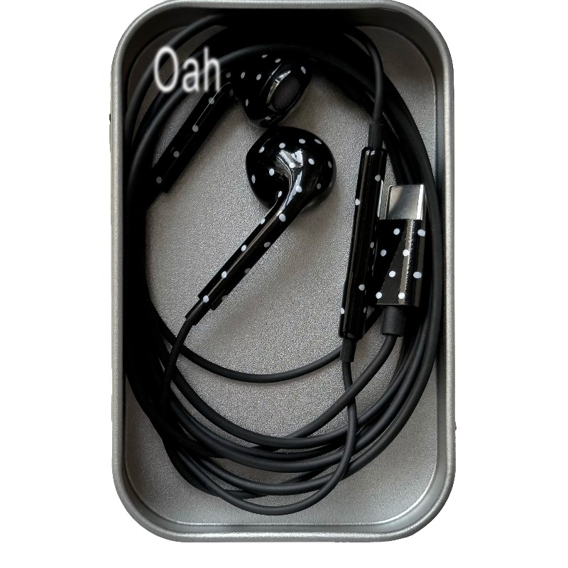 Oah Polka Dot Earphone Berkabe - Audio & Music Xbox ulasan dan harga