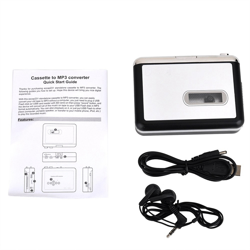 Ezcap 231 Pita Kaset USB Pemut - Audio Music Converter To Mp3 ulasan dan harga