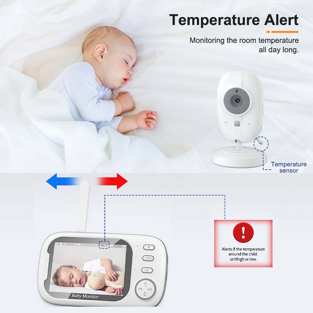 Monitor bayi Video 3.5'', Audi - Audio Music Video ulasan dan harga